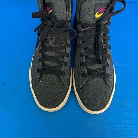 Nike Sweet Classic High Black/Grey/Purple/Yellow (416173-017) Womens Size 10 - Picture 2 of 9